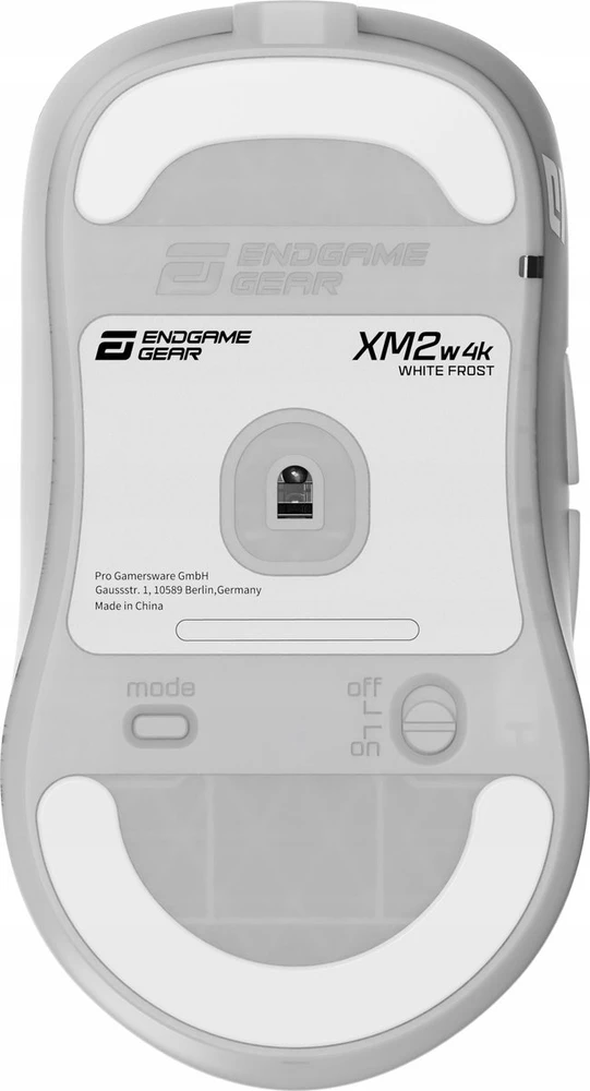 Endgame Gear XM2w 4k belaidė žaidimų pelė, belaidė – Baltas Frost