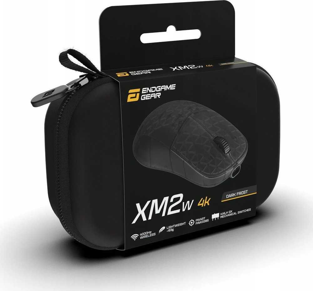 Endgame Gear XM2w 4k belaidė žaidimų pelė, belaidė – Dark Frost