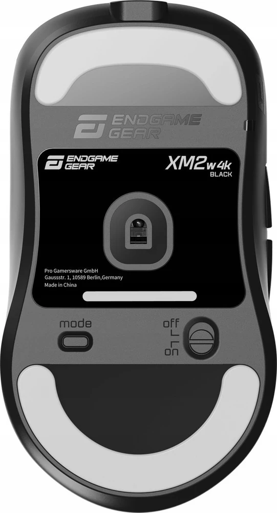 Endgame Gear XM2w Wireless 4K Juodas (Juoda) Belaidė Žaidimų Pelė