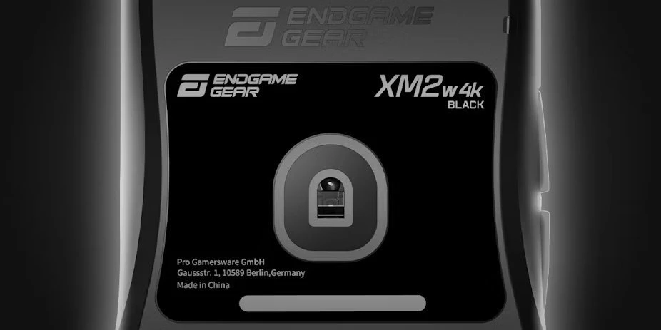 Endgame Gear XM2w Wireless 4K Juodas (Juoda) Belaidė Žaidimų Pelė