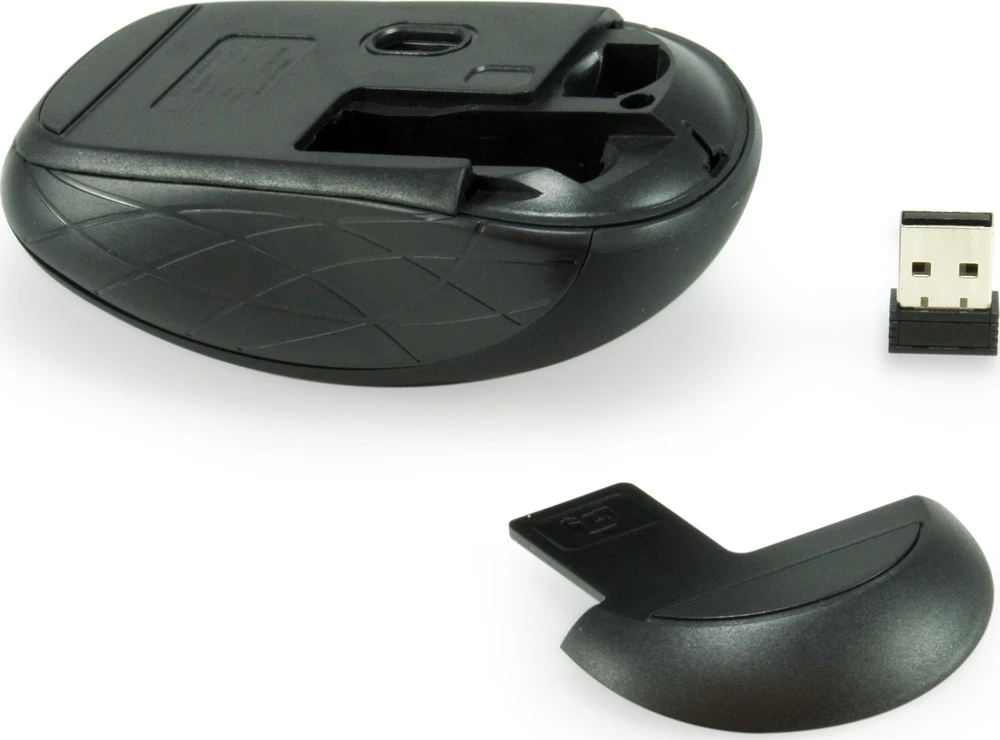 Equip Optinė belaidė pelė USB Mini R+L grau