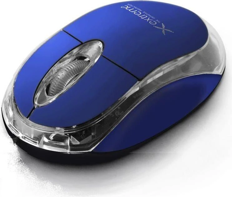 Titanum XM105B Extreme belaidė pelė 2,4 GHz 3D optinė USB Harrier mėlyna