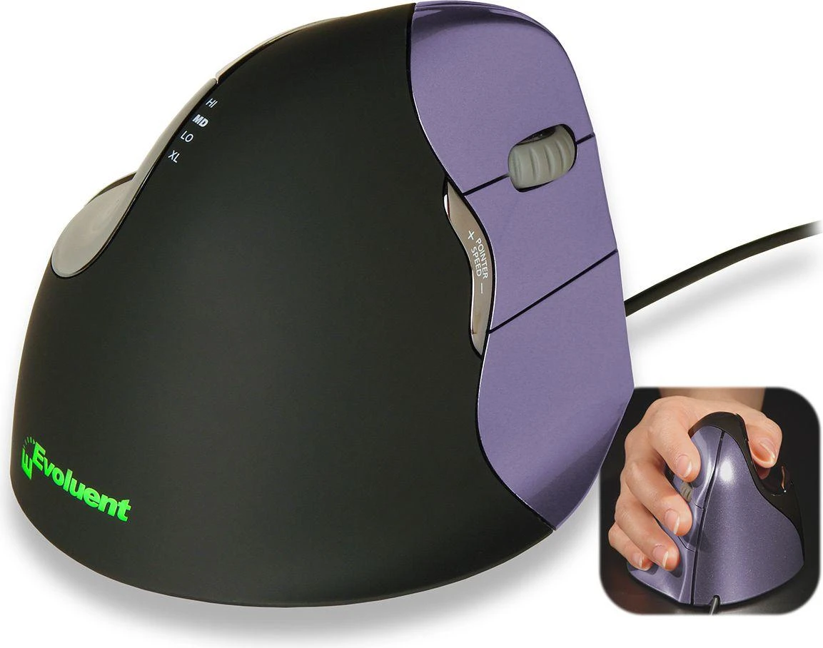 „Pelė Evoluent VerticalMouse 4 Small“ (VM4S)