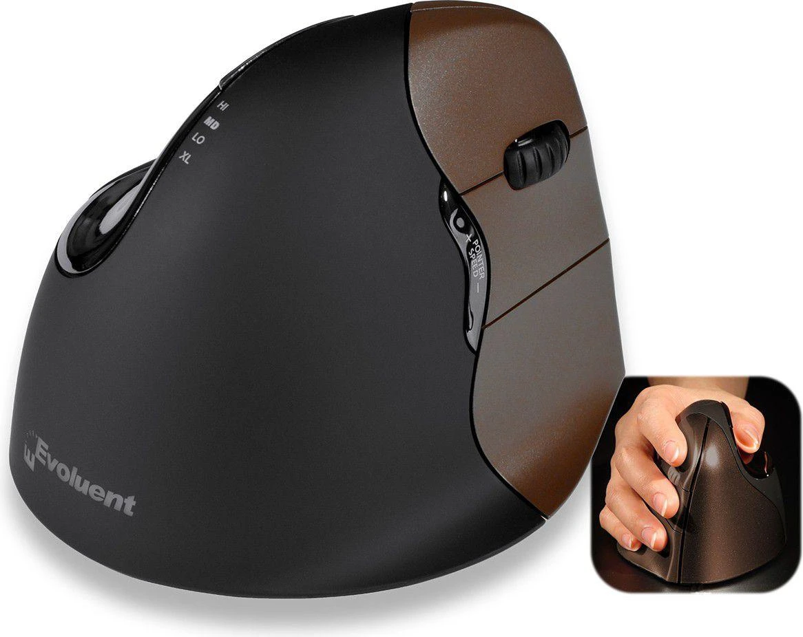 Pelė Evoluent VerticalMouse 4 Small (VM4SWL)