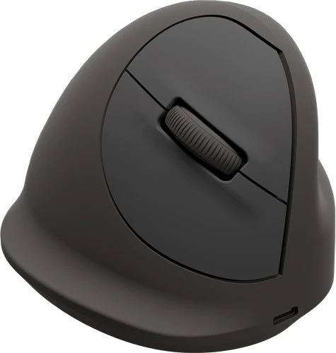 Fellowes BREYTA Plus Medium dešinės rankos vertikali pelė, belaidė, juoda