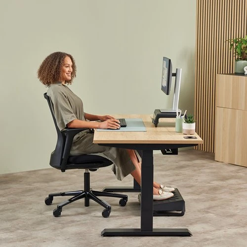 Fellowes BREYTA Plus vertikali pelė, maža, dešinė, belaidė, juoda