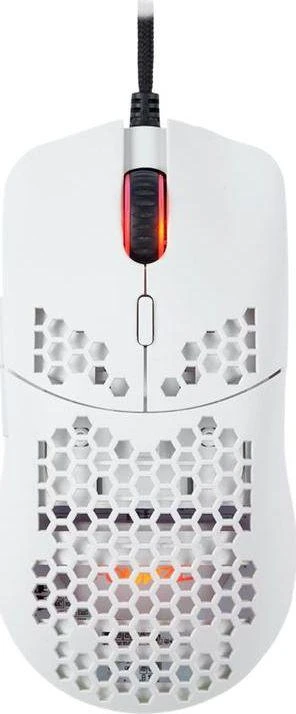 Itin lengva Pelė žaidimams su pašvietimų Fourze GM800, Perlo balta