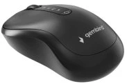 Gembird MUSW2-4B-01 Dual-mode belaidė pelė (2.4G + BT), 1600 DPI, 4-button, juodas