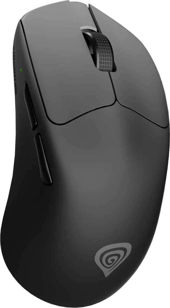 Pelė Myszka žaidimams Genesis Zircon 606 8k belaidė 26000 dpi optinė juoda-pilka