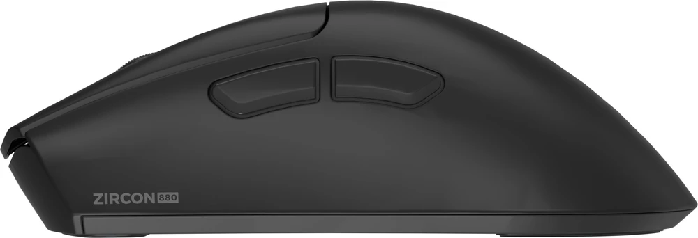 Pelė Genesis Zircon 880 belaidės ausinės, juodos