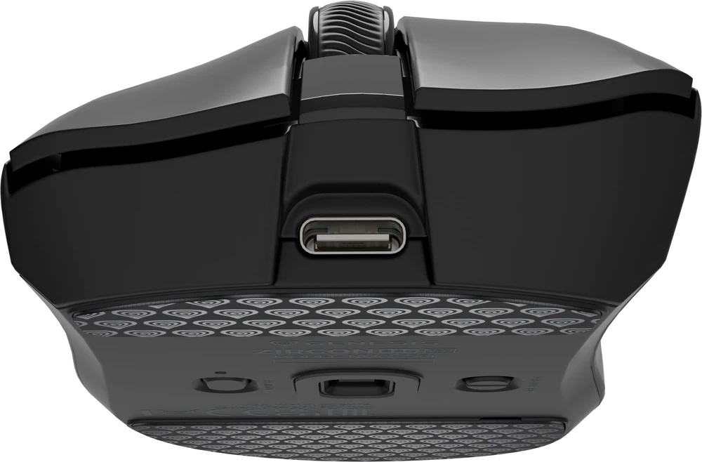 Pelė Myszka žaidimams Genesis Zircon 880 Pro belaidė 30000 dpi optinė juoda