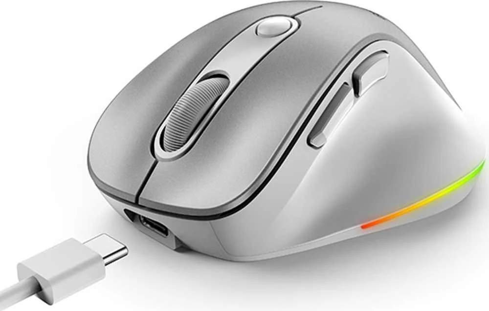 Pelė Genius Ergo 9000S Pro Sidabrinė (31030039402)