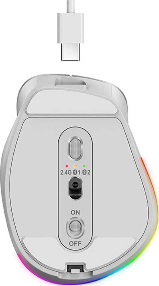 Genius Ergo 9000S Pro Bevielė pelė, rožinė, 2400DPI