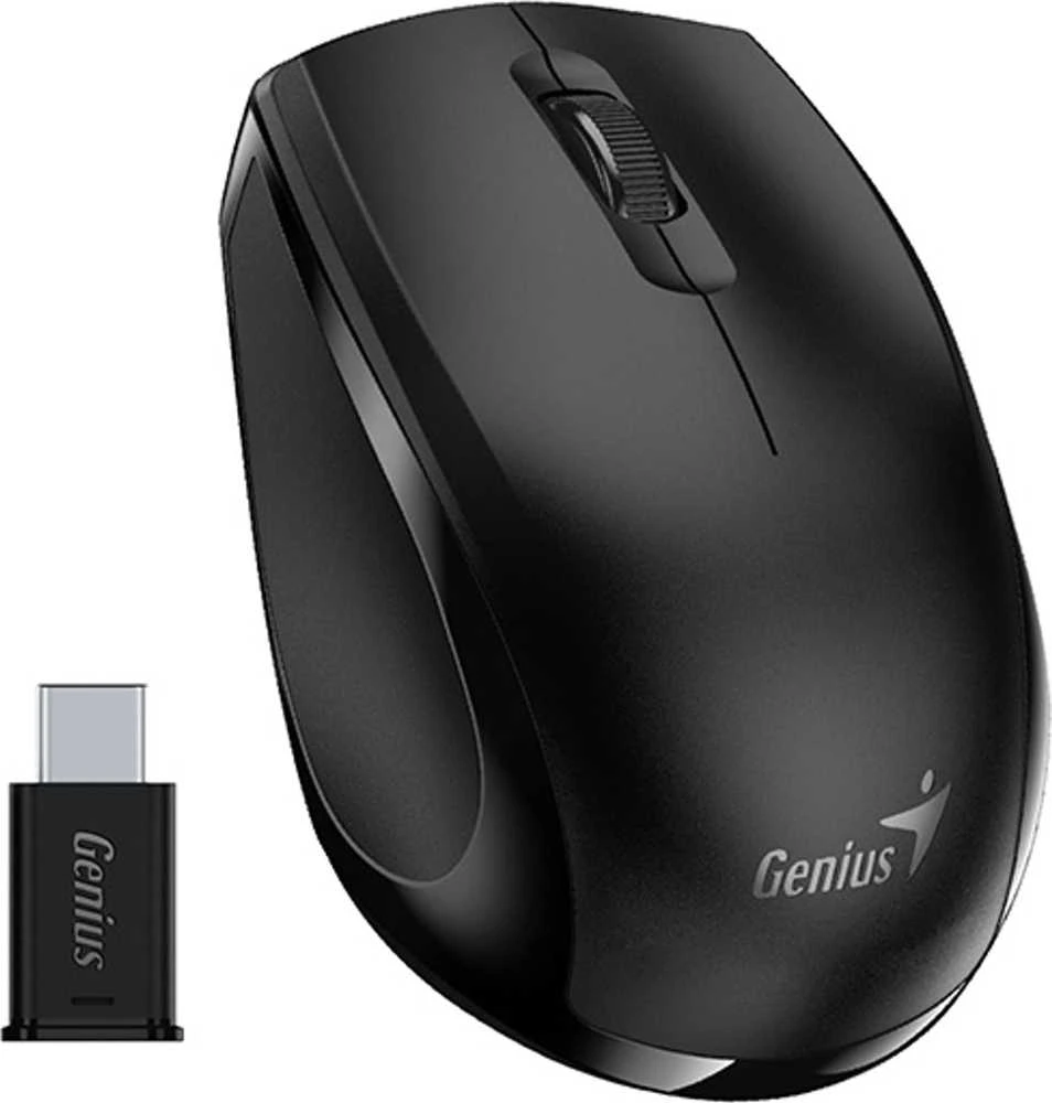 Genius NX-8006S Type-C Bevielė pelė, juoda, 1200DPI