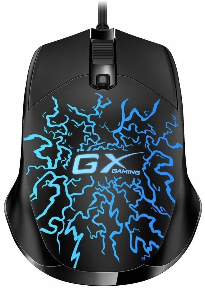 Genius GX GAMING Scorpion M300 Crack Pelė su laidu, juoda, 2400DPI