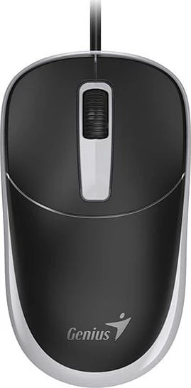 Genius DX-123 Pelė su laidu, juoda-pilka, 1200DPI