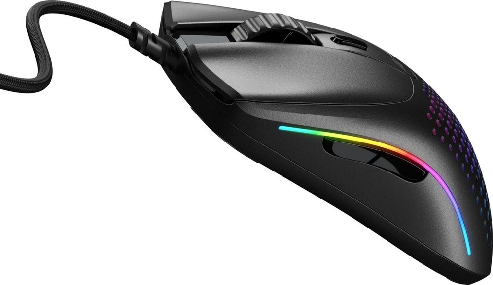 Glorious Model O 2 Mini žaidimų pelė, RGB – juodos spalvos