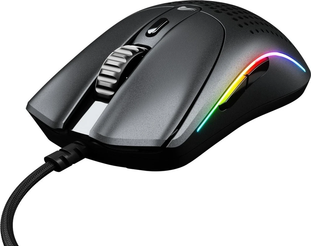 Glorious Model O 2 Mini žaidimų pelė, RGB – juodos spalvos