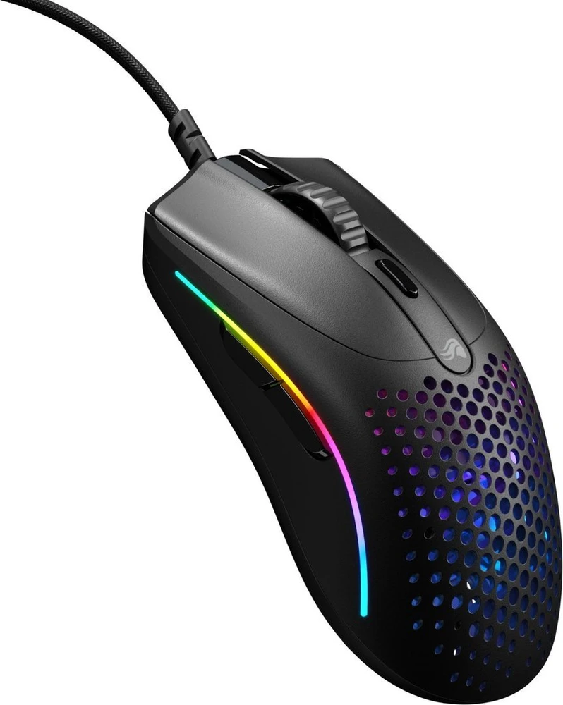 Glorious Model O 2 Mini žaidimų pelė, RGB – juodos spalvos