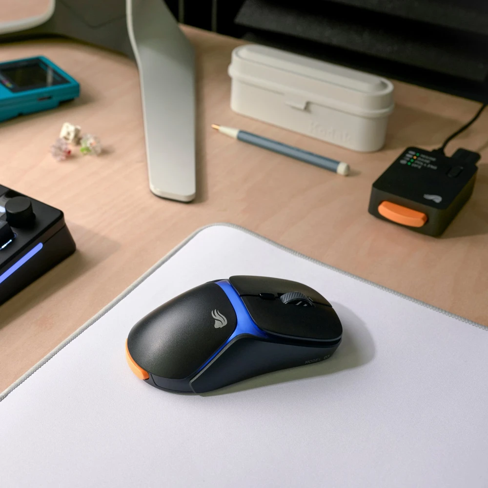 GLR Glorious Gaming Model O3 Wireless kompiuterinė pelė Žaidimams dešinei rankai Radijo dažnio Optinė belaidė 30000 DPI