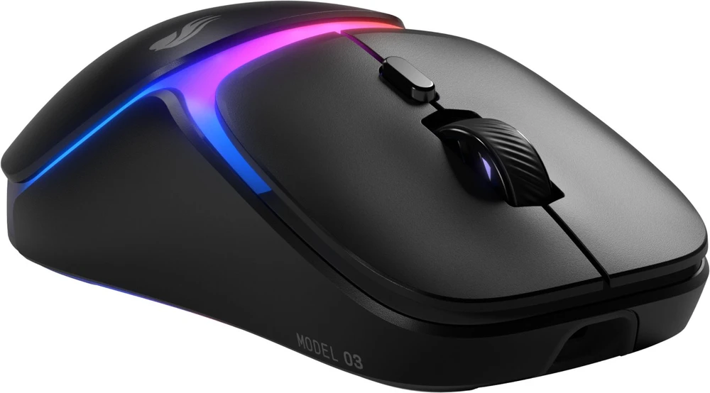GLR Glorious Gaming Model O3 Wireless kompiuterinė pelė Žaidimams dešinei rankai Radijo dažnio Optinė belaidė 30000 DPI