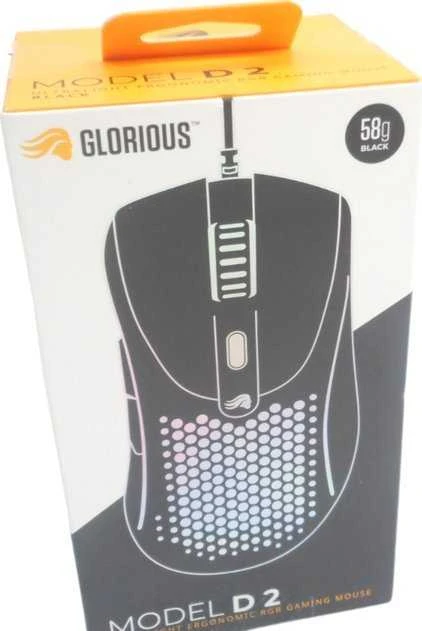 Glorious Model D 2 žaidimų pelė – juodos spalvos