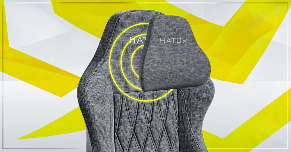 Hator Darkside 3 M Fabric Juodas