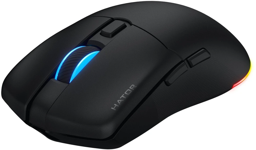 Belaidė žaidimų pelė Hator Pulsar 4 Wireless juoda