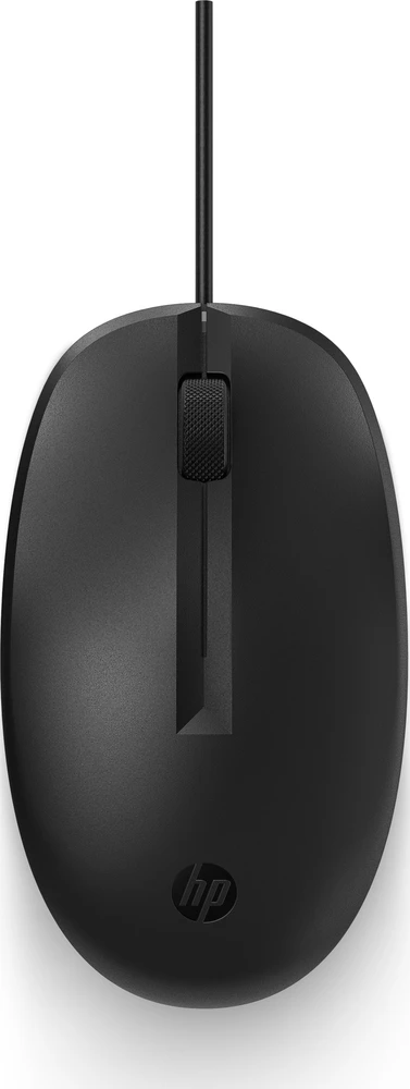 HP 125 USB Pelė su laidu, Sanitizable - Juodas