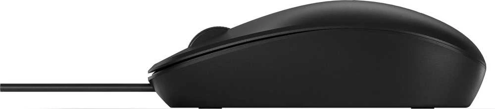 Hewlett Packard (HP) HP 128 USB su laidu Lazerinė pelė, Sanitizable - Juodas (BULK of 120 pcs)
