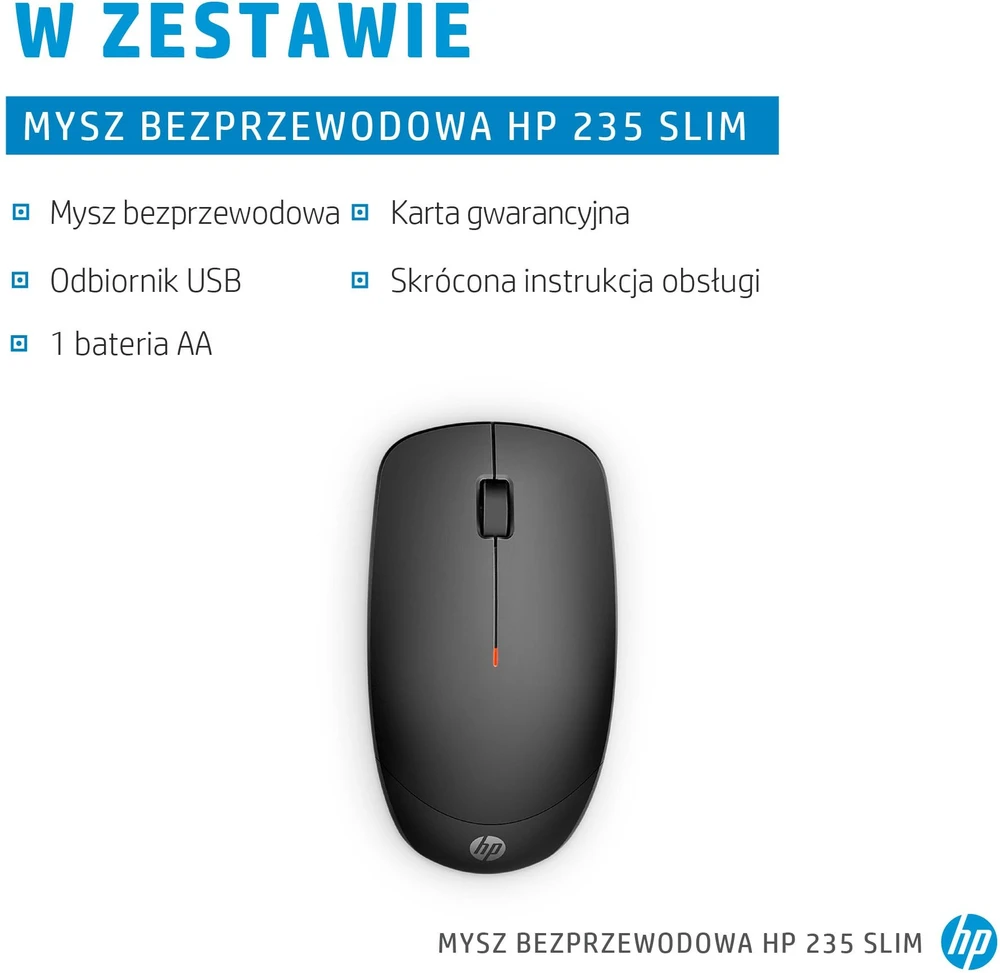Pelė HP 235 Slim (4E407UT#AC3)