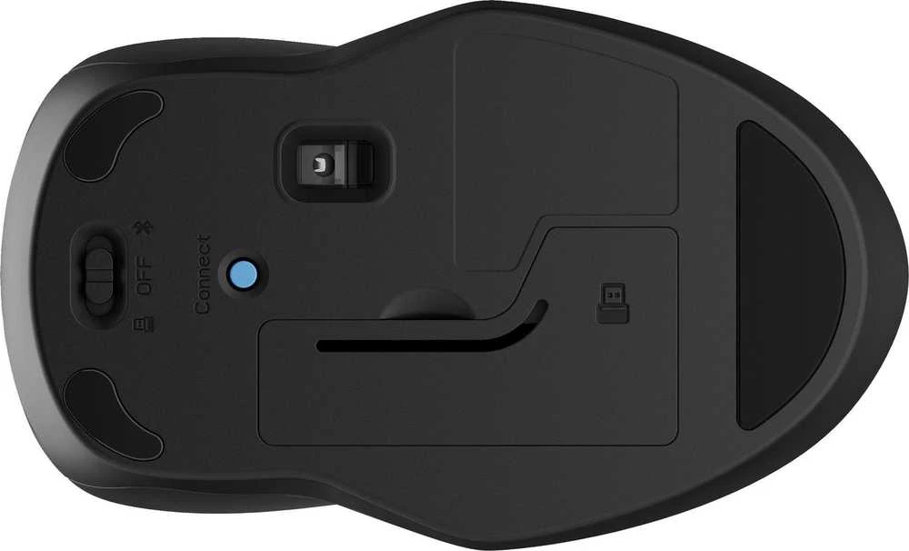 HP 255 Wireless Bluetooth Pelė - Multi-Surface, Dual-Mode - Juodas