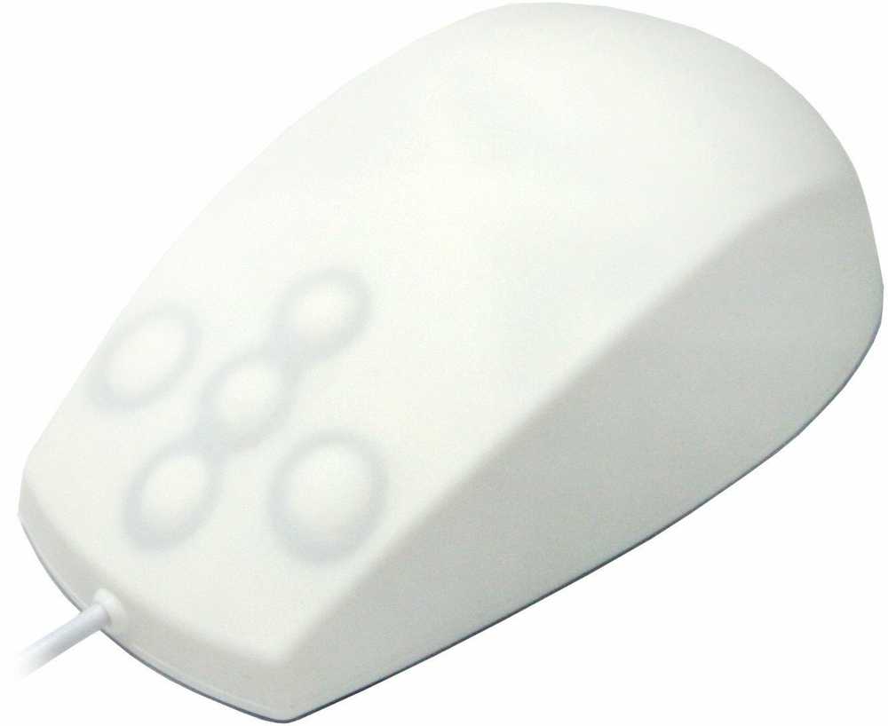 Pelė Inca Active Key Medical Baltas (AK-PMT2LB-US-W)
