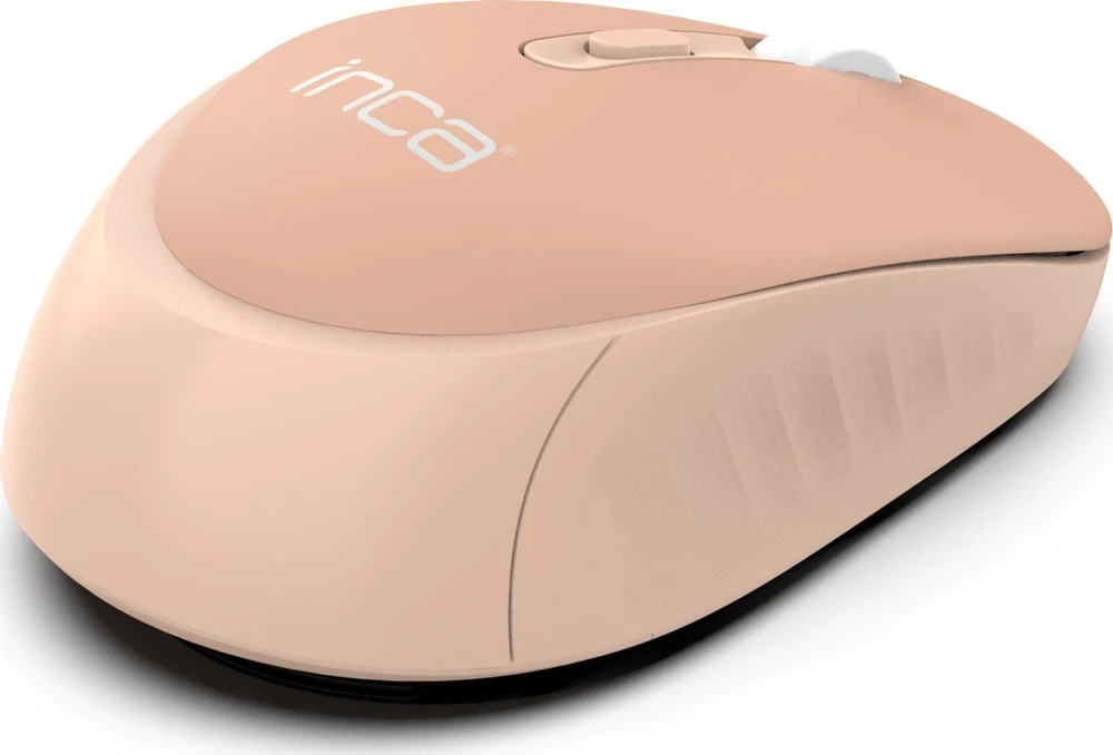 Pelė Inca INCA Pelė IWM-243RH 1600 DPI,CANDY DESIGN Creme, 2,4GHz
