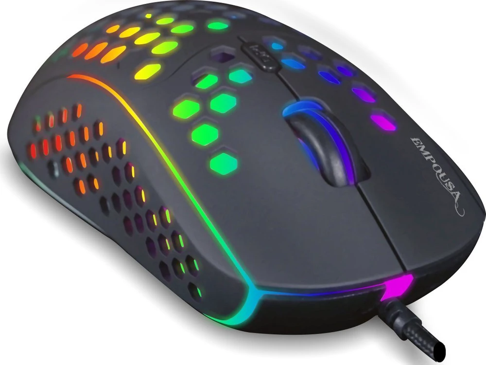 Incase INCA EMPOUSA RGB MAKRO MYGTUKAI PROFESIONALUS ŽAIDIMŲ PELĖ