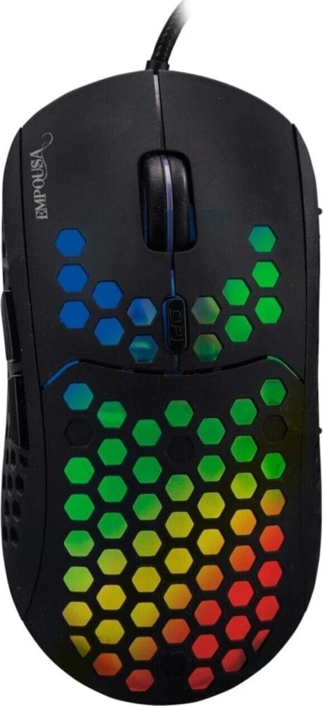 Incase INCA EMPOUSA RGB MAKRO MYGTUKAI PROFESIONALUS ŽAIDIMŲ PELĖ