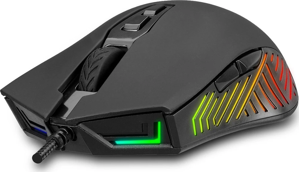Incase INCA Pelė žaidimams IMG-GT17 6400 DPI. RGB. 7 mygtukai. USB. SW retail