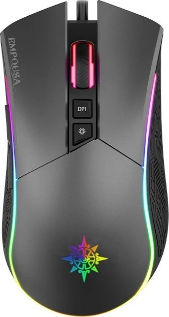 Incase INCA Pelė žaidimams IMG-GT19 4800 DPI. RGB. 7 mygtukai. USB. SW retail