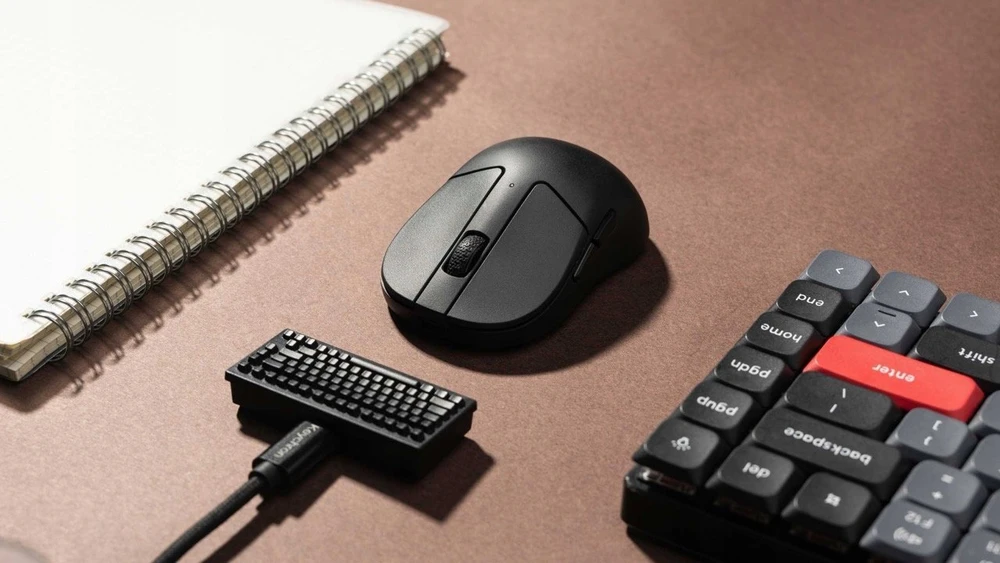 Keychron M4 Wireless Belaidė Žaidimų Pelė | Juodas