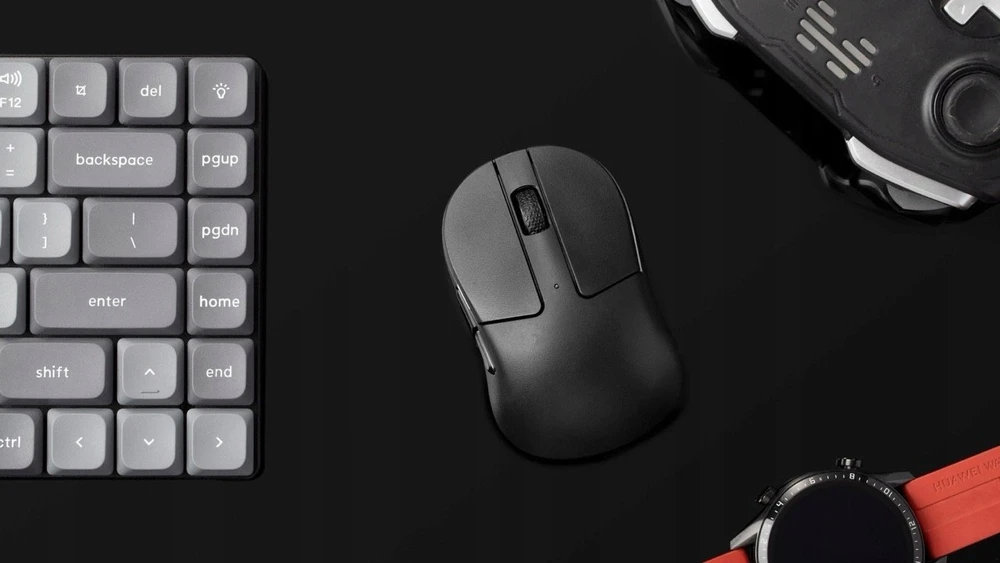 Keychron M4 Wireless Belaidė Žaidimų Pelė | Juodas