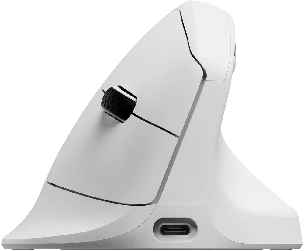 Pelė Keychron M5-A30 Vertical PixArt 3311 1K Baltas