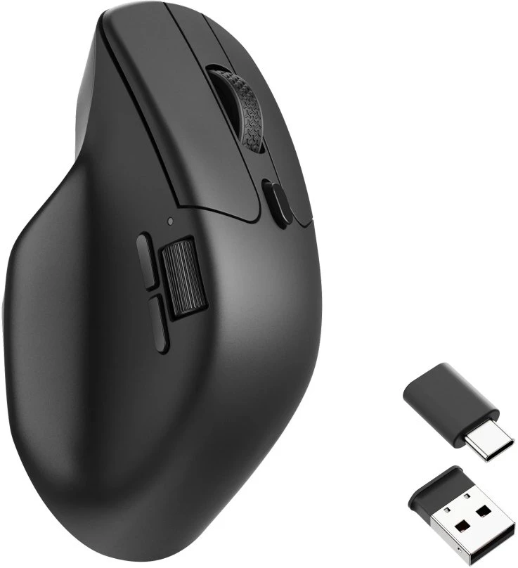 Belaidė kompiuterio pelė Keychron M6 8K (M6S-A23 All Silent Micro Switch) | 8000Hz | Juoda