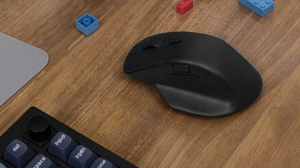 Keychron M6 Wireless Belaidė Žaidimų Pelė | Juodas