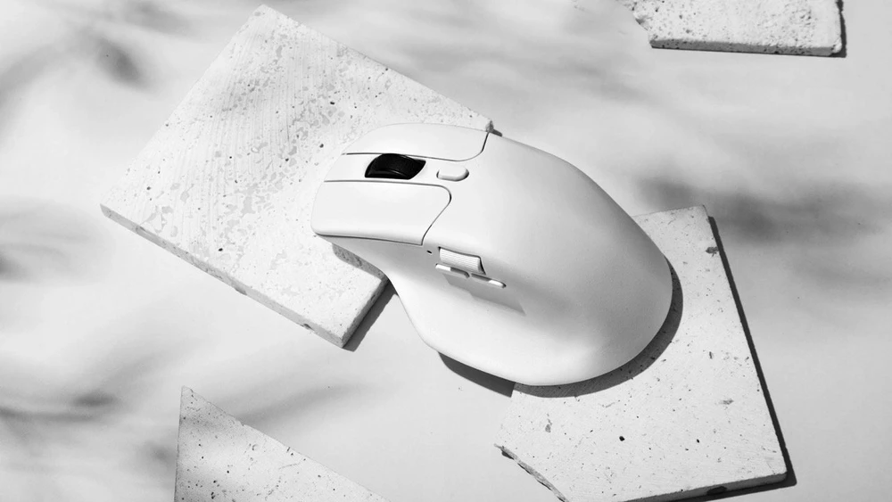 Keychron M6 Wireless (1000Hz) Baltas Belaidė Pelė baltos spalvos