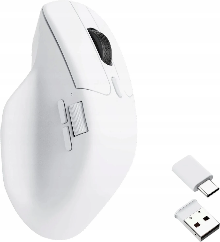 Keychron M6 Wireless (1000Hz) Baltas Belaidė Pelė baltos spalvos