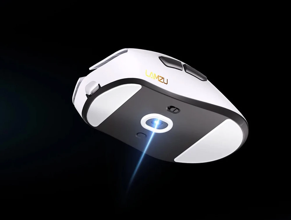 Lamzu PARO AURORA Wireless 8K Baltas (Balta) Belaidė Žaidimų Pelė