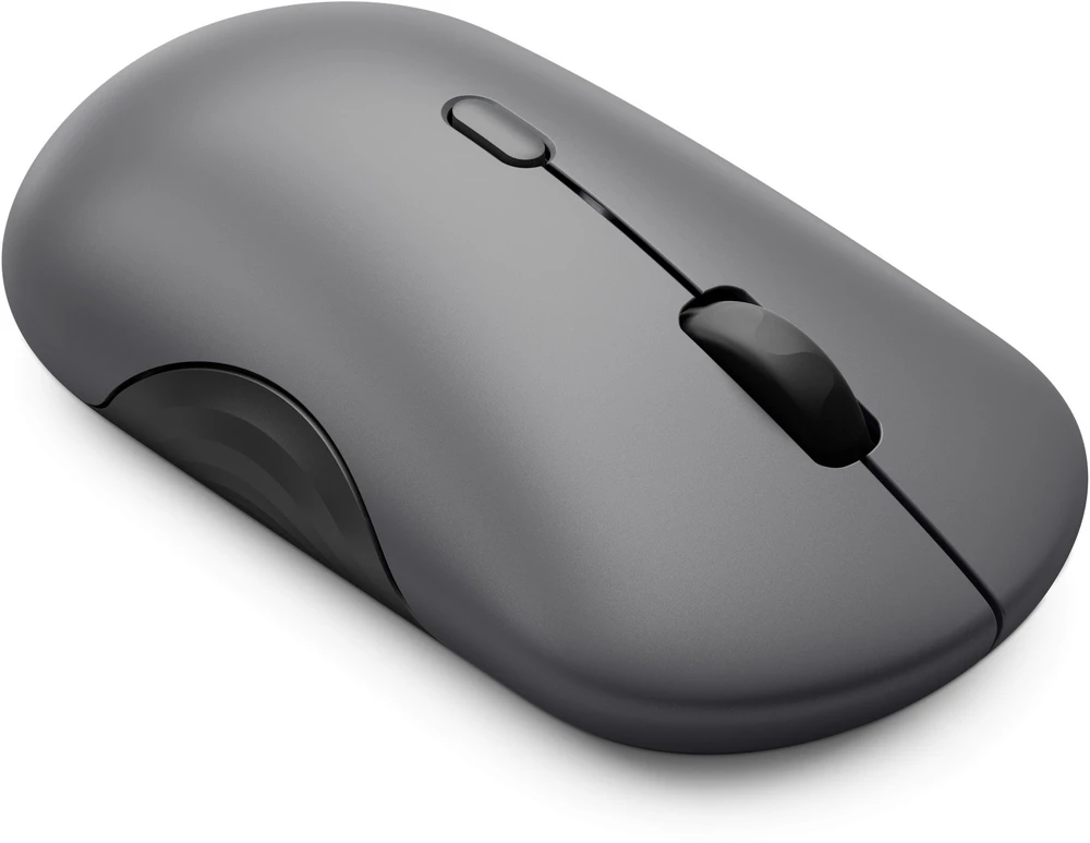 Lenovo | 700 Multi-Device Wireless Silent Pelė | Wireless | 2.4G, Bluetooth 5.3 | Luna Pilkas