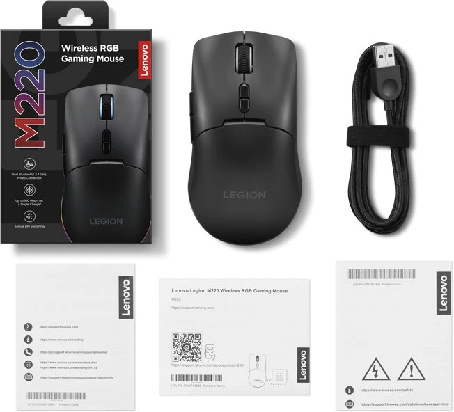 Lenovo Legion M220 Wireless RGB Pelė žaidimams