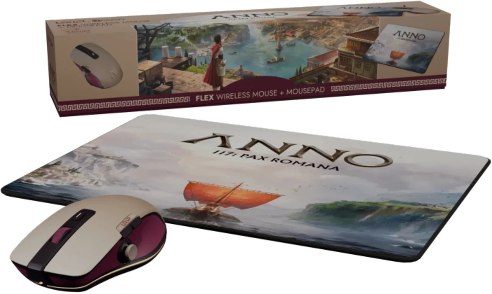 Pelė Lexip Flex Pro-Air X UBISOFT ANNO 117 Bundle (UBXLXBOX039)