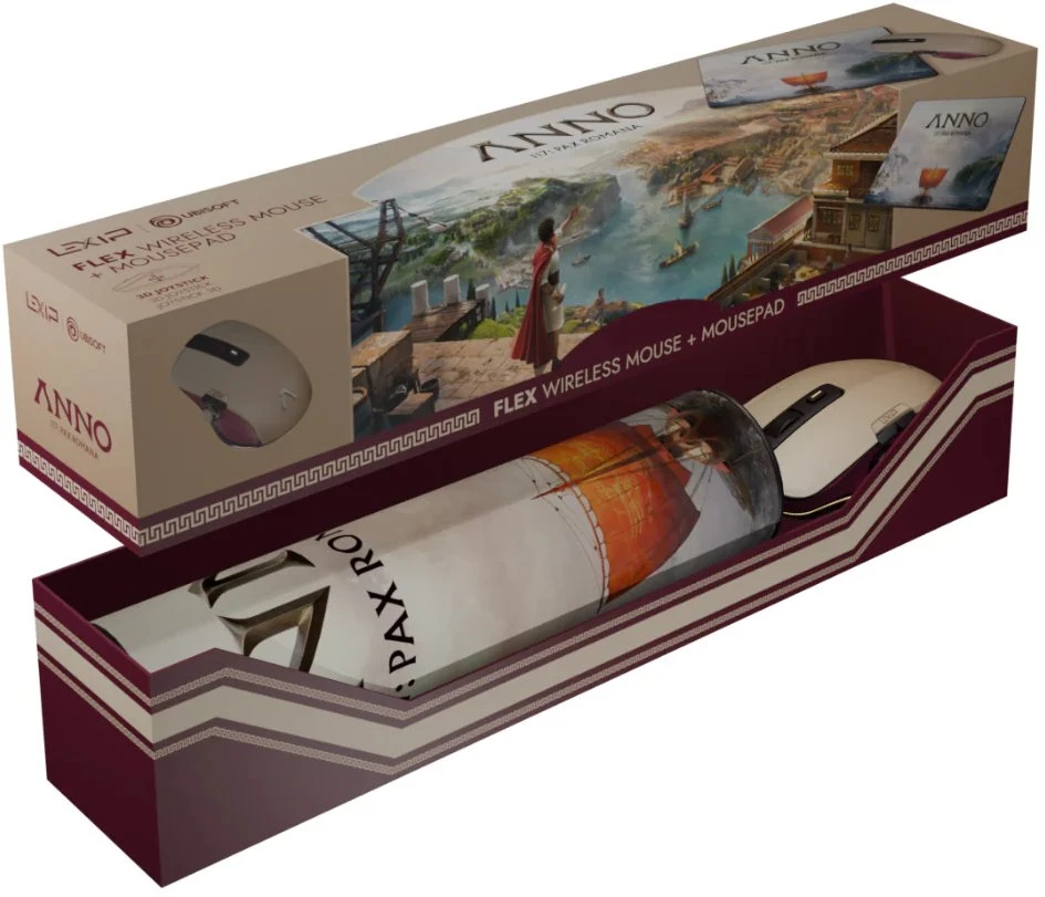 Pelė Lexip Flex Pro-Air X UBISOFT ANNO 117 Bundle (UBXLXBOX039)